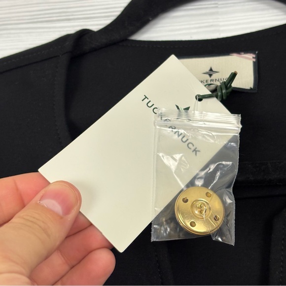 Tuckernuck Black Ellington Mini Dress Size Large NWT - Picture 11 of 15